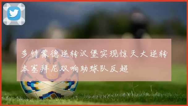 多特蒙德逆转汉堡实现惊天大逆转本塞拜尼双响助球队反超